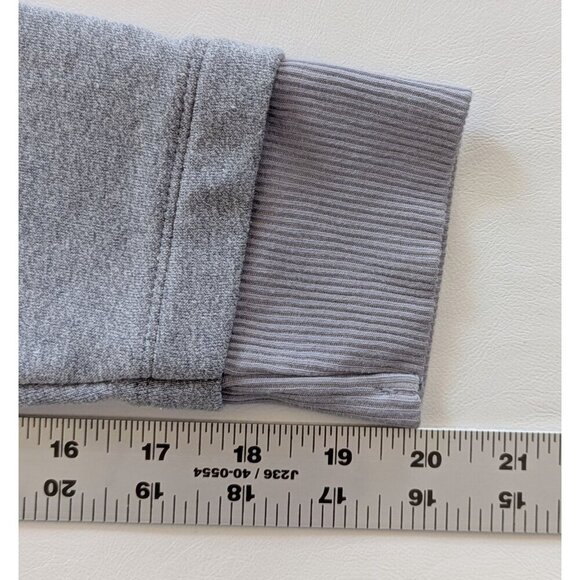 Under Armour Threadborne Fleece Graphic Women’s Grey Hoodie Size Medium - Picture 6 of 7